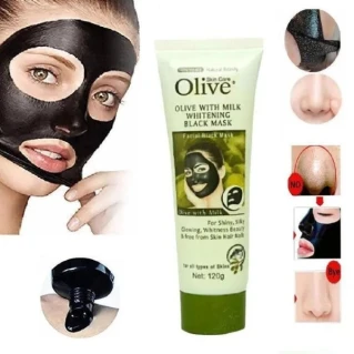 Olive Black Mask