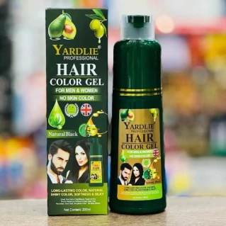 Black Hair Color Gel 200ML