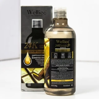 24K Gold Keratin Serum Shampoo